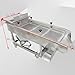 WYDDDARY Linear Vibrating Sieve Electric Screen Shaker Stainless Steel Medium Linear Sifter Machine Double Layers Double Motors 220V 8mm Upper 4mm Lower Round Hole Mesh(JG50-150)