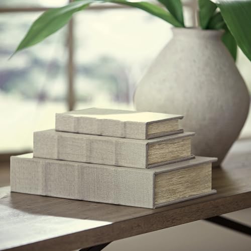 Signature Design by Ashley Keepsake Box Set of 3, Beige Linen, Jolina - image 2
