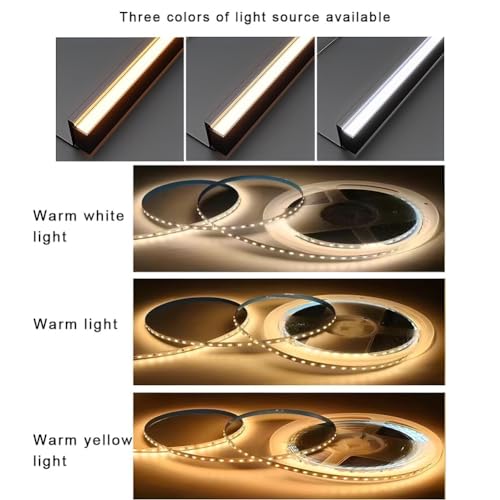 Étagère murale flottante LED en aluminium pour illuminer vos salons - 6