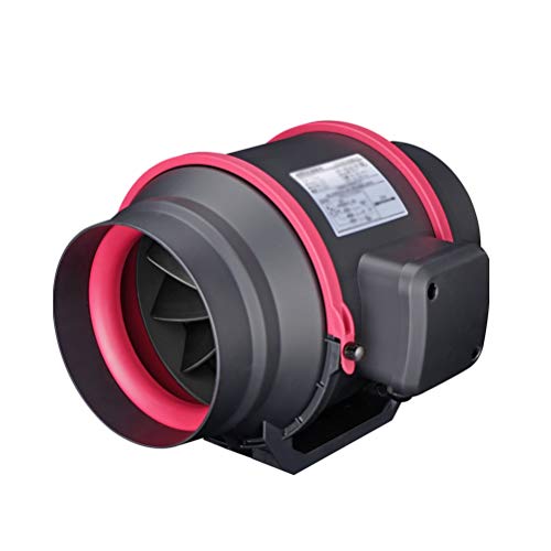 GAAHRQQQ Silent Duct Fan Exhaust Fan Hydroponic Air Blower for Home Bathroom Vent and Grow Room Ventilation
