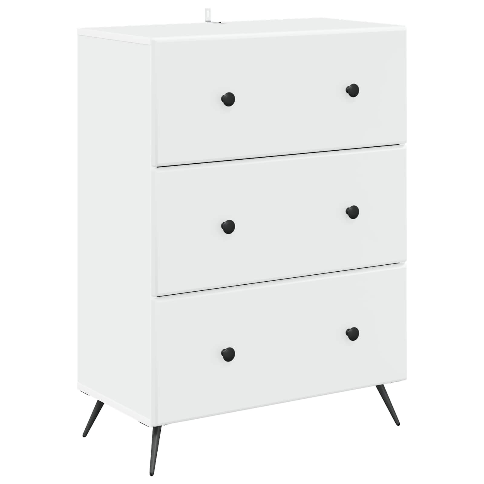 Mueble aparador moderno de madera blanca para salón y dormitorio