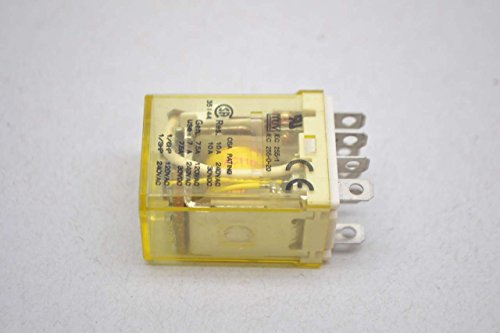 Idec Rh2B-U-Ac110/120V 10 Amp, 120 Vac, Relay, Dpdt, Plug-In #TOP1
