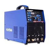 solda tig dc lift arc Questa TSE225P è l'ultima saldatrice multifunzione in alluminio 6 in 1 con funzione di saldatura TIG/MMA a impulsi, AC/DC, commutazione multimodale 2T/4T.