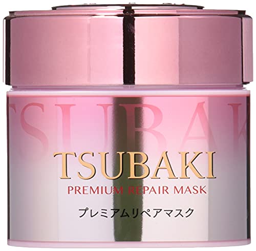 Tsubaki Premium Repair Mask 180g - Pink Edition, Deep Nourishing Hair Treatment