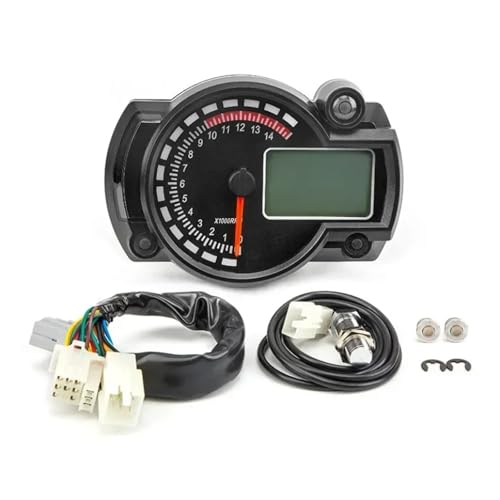 Compteur de vitesse moto universel et odomètre numérique étanche pour tableau de bord