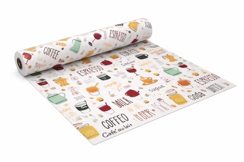 Wolpin Anti-Slip Kitchen Cabinet Shelf & Drawer Mat Liner Sheets (45 x 300 CM) | Waterproof EVA Liner Roll | Textured Multipurpose Table, Cabinet, Fri