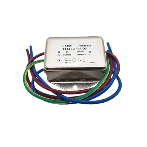 Filtre d'alimentation au plomb monophasé anti-interférence 6A HT121