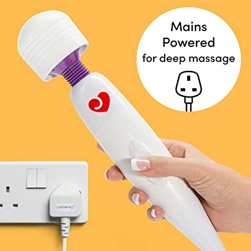 Lovehoney Classic Magic Wand White Massager for Women - Mains Powered - Image 3