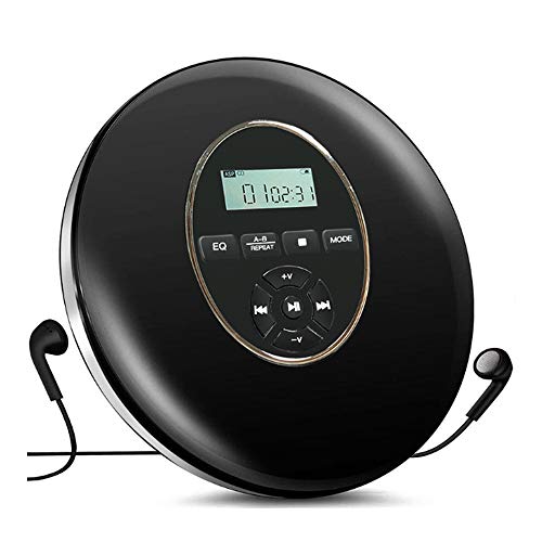 Tragbarer CD Player,Wand montierte Home Audio Bluetooth Boombox, HiFi Lautsprecher, FM Radio, USB MP3 Musik Player, 3,5 mm Kopfhöreranschluss