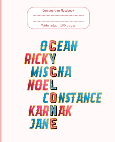 Ride The Cyclone Composition Notebook Wide Ruled 100 Pages 7.5 x 9.25 inches: Ride The Cyclone