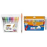 producto 2: Los rotuladores con base de agua BIC Kids Kid Couleur se limpian muy fácilmente, tanto de las manos como de la mayoría