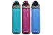 Contigo B079YTF3TW AUTOSPOUT Water Bottles, 24oz, Scuba Straw Free, Monaco, Scuba & Very Berry 3-Pack