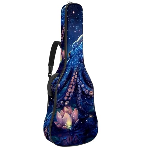 Étui souple pour guitare acoustique 109 cm housse étanche tissu Oxford