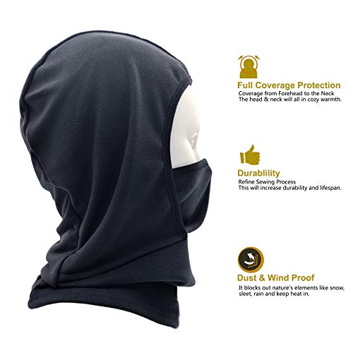 Kids Balaclava Ski Mask Windproof Fleece Neck Warmer Gaiter Winter Face Warmer for Cold Weather Boys Girls4