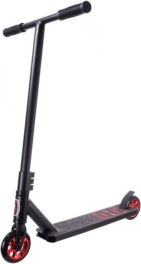 Freerider Stunt Scooter🔻 Aluminum Deck , 3 Bolt CLAMP, Steel Flex Brakes, ABEC-9 Bearing Rocky 3ARider ST110THICB Black