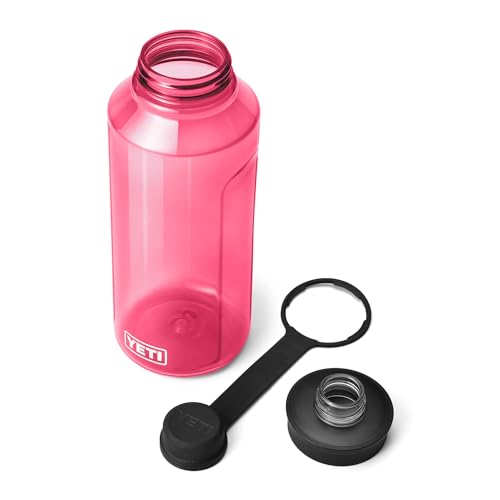 Image of YETI Yonder Water Bottle with Yonder Tether Cap, Lightweight, Leakproof and BPA-Free