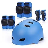 skaterhelm aldi 🎁Hochwertiges Material 🎁Das Material dieses Kniebandagen-Sets ist PVC. Die Eigenschaften dieses Materials sind sehr stabil, und der zweilagige Schutz dämpft stärkere Stöße, um Ihr Kind beim Spielen besser vor Verletzungen zu schützen und das Risiko zu verringern.
