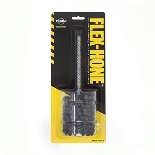 Image of Brush Research BC21460 Flex-Hone, 2-1 /4 inch (57.2mm) Diameter, 60 Grit, Silicon Carbide, for Mild Steel, Stainless Steel, Cast Iron and Softer Ferrous Materials