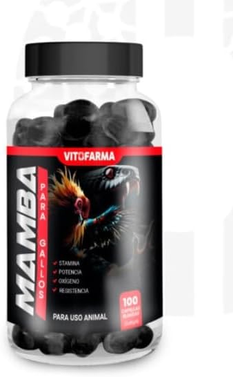 Mamba para Gallos - Suplemento vitaminico Energizante 100 softgels