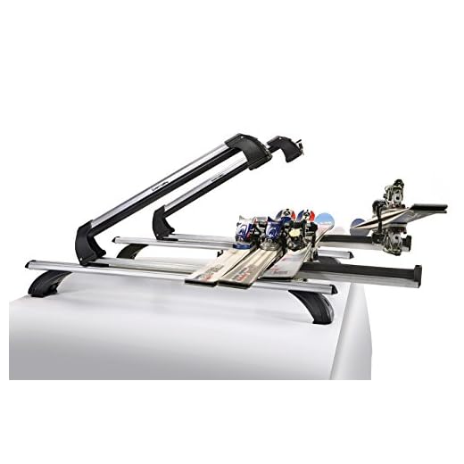 GREENVALLE 160510 Easy Snow Rider - Porte Ski Sliding Aluminium