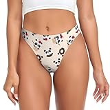 hilos panda punto de cruz Ocasiones: perfectas para cualquier temporada, nuestras tangas sin costuras con estampado de panda donut para mujer se pueden llevar debajo de jeans ajustados, pantalones de yoga, faldas ajustadas y mucho más. También son ideales para diversas actividades, incluyendo deportes, entrenamientos y uso diario