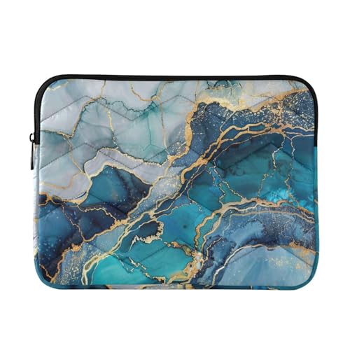 Funda para portátil azul marmolado 15.6 pulgadas miniatura 1