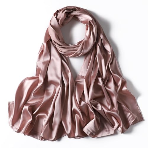 Artificial Silk Satin Scarves for Women, Large, 69“X27.5”