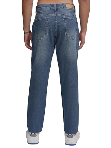 Image of Highlander Men's Straight Fit Jeans | Stretchable | Everyday Comfort & Style| Jeans for Man