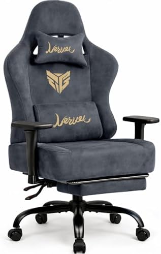 Fauteuil Chaise Siege Gaming Ergonomique-Chaises de Gamer avec Ap...