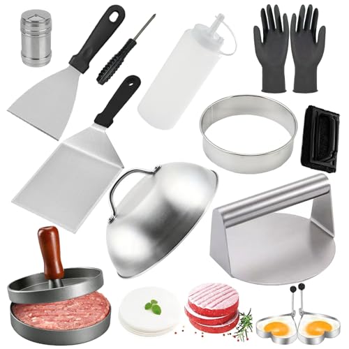 Máquina para Hamburguesas Circular de Acero Inoxidable miniatura 1