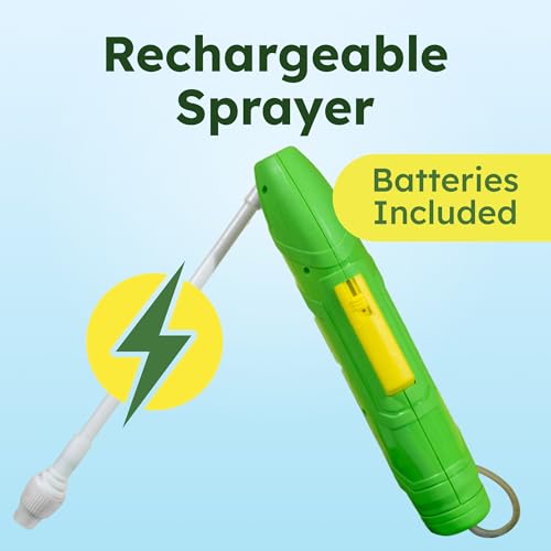 Image of BugMD Pest Blaster Kit - Rechargeable Power Sprayer (Batteries Included), 4-Pack Pest Control Essential Oil Concentrates for Indoor & Outdoor Use - Plant-Powered Ant, Roach, Spider & Insect Killer