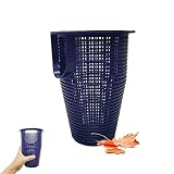vincente Panier d'écumoire de Piscine,Panier de Piscine Hors Terre | Approvisionnement Clair pour Piscine Hors Sol, Filtre de Remplacement Standard pour Bassin pour débris flottants