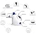 Comforday Steam Cleaner- Multi Purpose Cleaners Carpet High Pressure Chemical Free Steamer with 9-Piece Accessories, Perfect for Stain Removal, Curtains, Car Seats,Floor,Window Cleaning