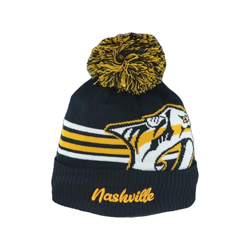 Image of ZHATS NHL Unisex-Adult NHL Officially Licensed Beanie Pom Rush