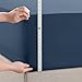 Empyrean King Fitted Sheet - Deep Pocket, Fits 14-16 Inch Mattress, Ultra Soft Microfiber, Fade & Wrinkle Resistant, Shrinkproof, Durable Sheet, Navy Blue
