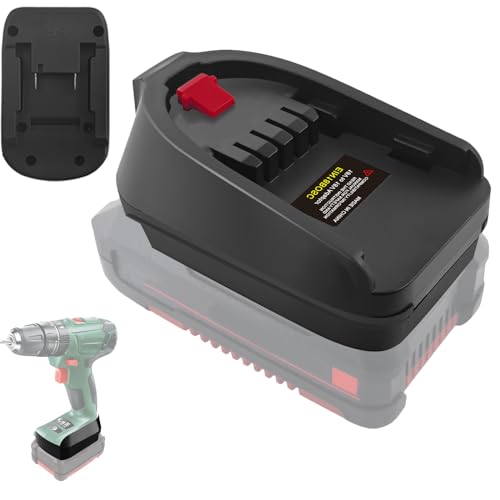 Facile da usare: l'adattatore EIN18TOC è facile da usare. Steps to use: ❶Einhell 18 V batteria al litio nella base dell'adattatore EIN18TOC; inserire l'adattatore negli utensili elettrici Bosch 18 V PBA 18 V.