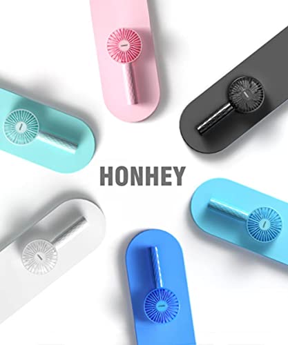 Image of HonHey Handheld Fan, Super Mini Portable Fan with Rechargeable Battery Operated and 3 Adjustable Speed, Personal Hand Held Fan for Girls Women Kids Outdoor Travelling Indoor Office Home Eyelash Fan