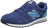 Material exterior: Cuero New Balance 520, Zapatillas Unisex Niños, Negro (Black/Grey Bl), 38 EU