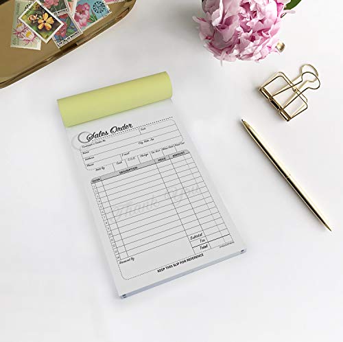 Carnet de commandes autocopiant Cosco avec feuillet artistique - 3