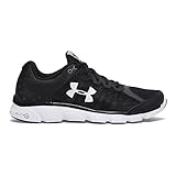 Under Armour Men's Micro G Assert 6, Black (001)/White, 13