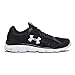 Under Armour Men's Micro G Assert 6 Running Shoes, Black/White V1, 13