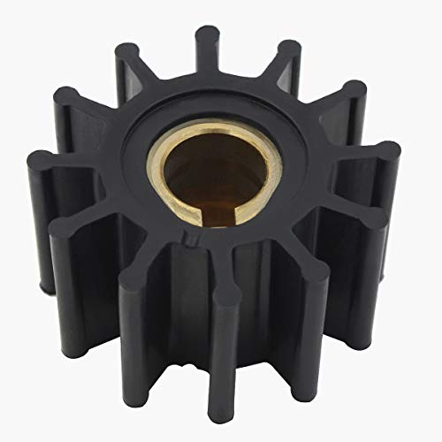 GHmarine Raw Water Pump Flexible Rubber Impeller Replace Jabsco Impeller 4568-0001 - Image 3