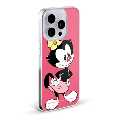 Funda de gel Animaniacs para iPhone 15 carcasa suave con diseño de puntos 2
