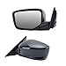 Left Driver Side Mirror Compatible with Honda Accord 2008 2009 2010 2011 2012 Power Manual Folding Non-Heated Door View Mirrors 3 Pins
