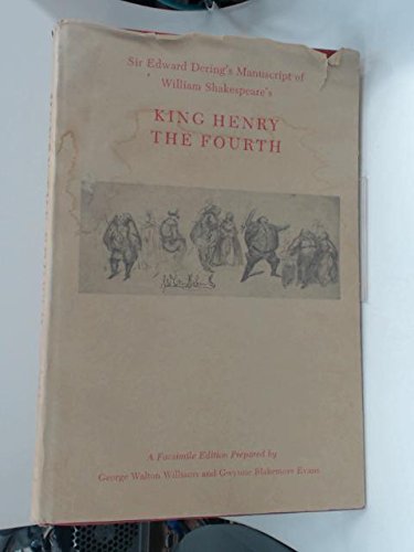 The History of King Henry the Fourth, 0813905575 Book Cover