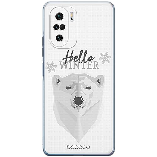 Babaco ERT GROUP mobile phone case for Xiaomi MI 11i/ REDMI K40/K40 PRO/POCO F3/ F3 PRO original and officially Licensed pattern Winter 003 adapted to the shape of the mobile phone, case made of TPU