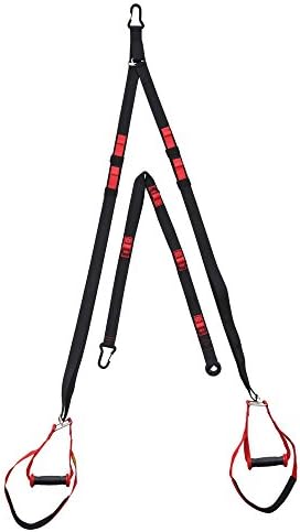 Fitness Mad Suspension Training System | Sling Trainer with Door Anchor | Suspension Trainer for Strength Training & Body Weight Resistance | Full-Body Training  Workout Anywhere