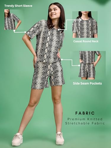 Image of PURVAJA Women's Mini Co-Ords (Rehaa-014-034)