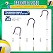 Silipull Adjustable Volleyball Spike Trainer with Question Mark Hook Volleyball Training Equipment Durable Lightweight Hitting Trainer Equipment Volleyball Holder for Serving Jump Spiking(Purple)