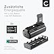CELLONIC Batteriegriff BG-E10 kompatibel mit Canon EOS 1100D, 1200, 1300D, 2000D, EOS Kiss X50 Akkugriff für LP-E10 Battery Grip - Kamera Hochformatgriff, Multifunktions Handgriff, Vertical Grip